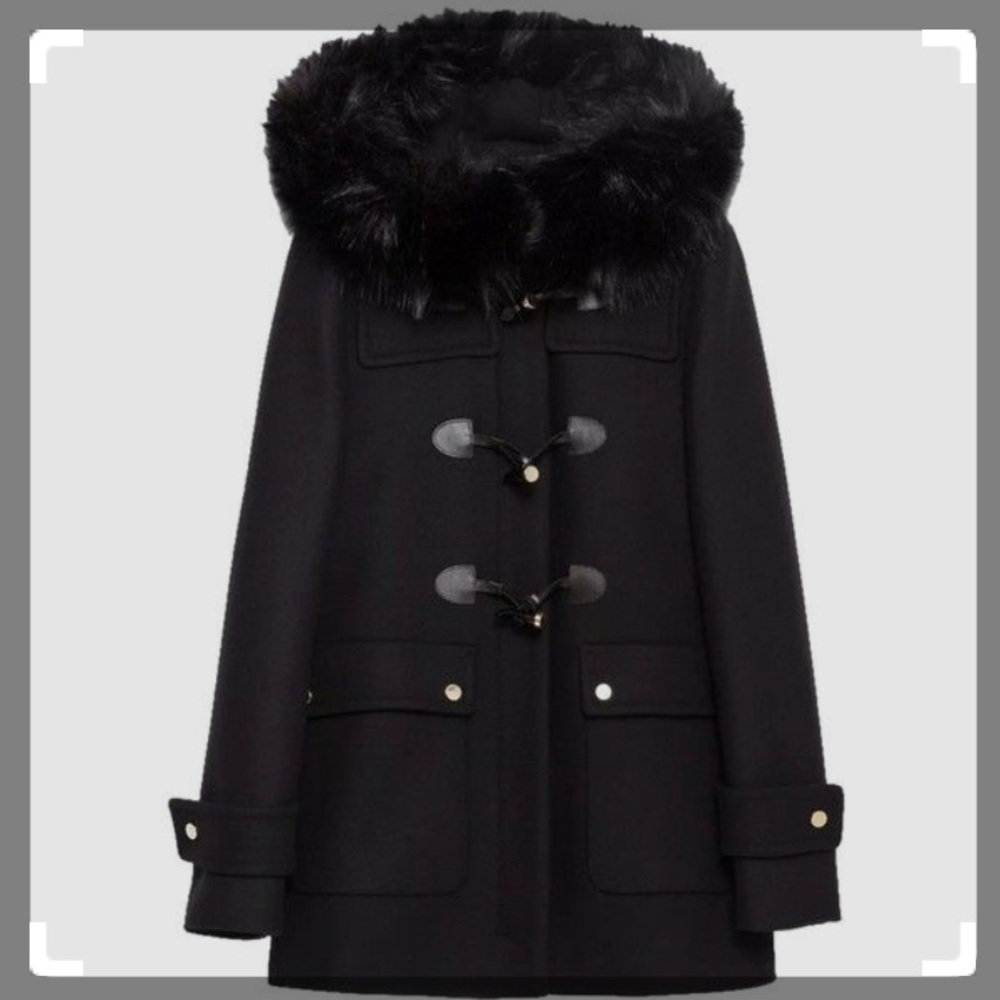 Zara Toggle Wool Coat